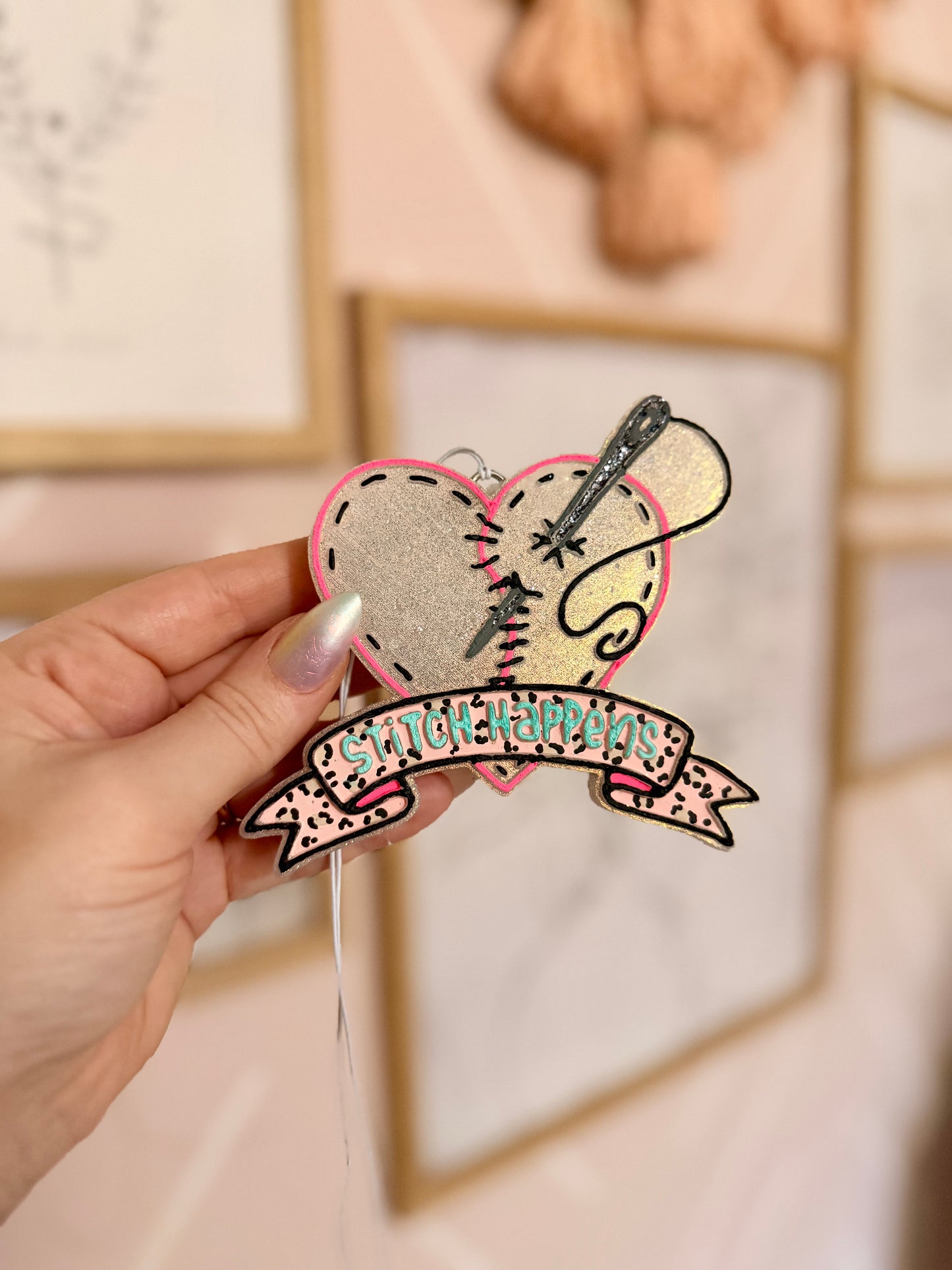 Stitch Happenes Freshie MOLD