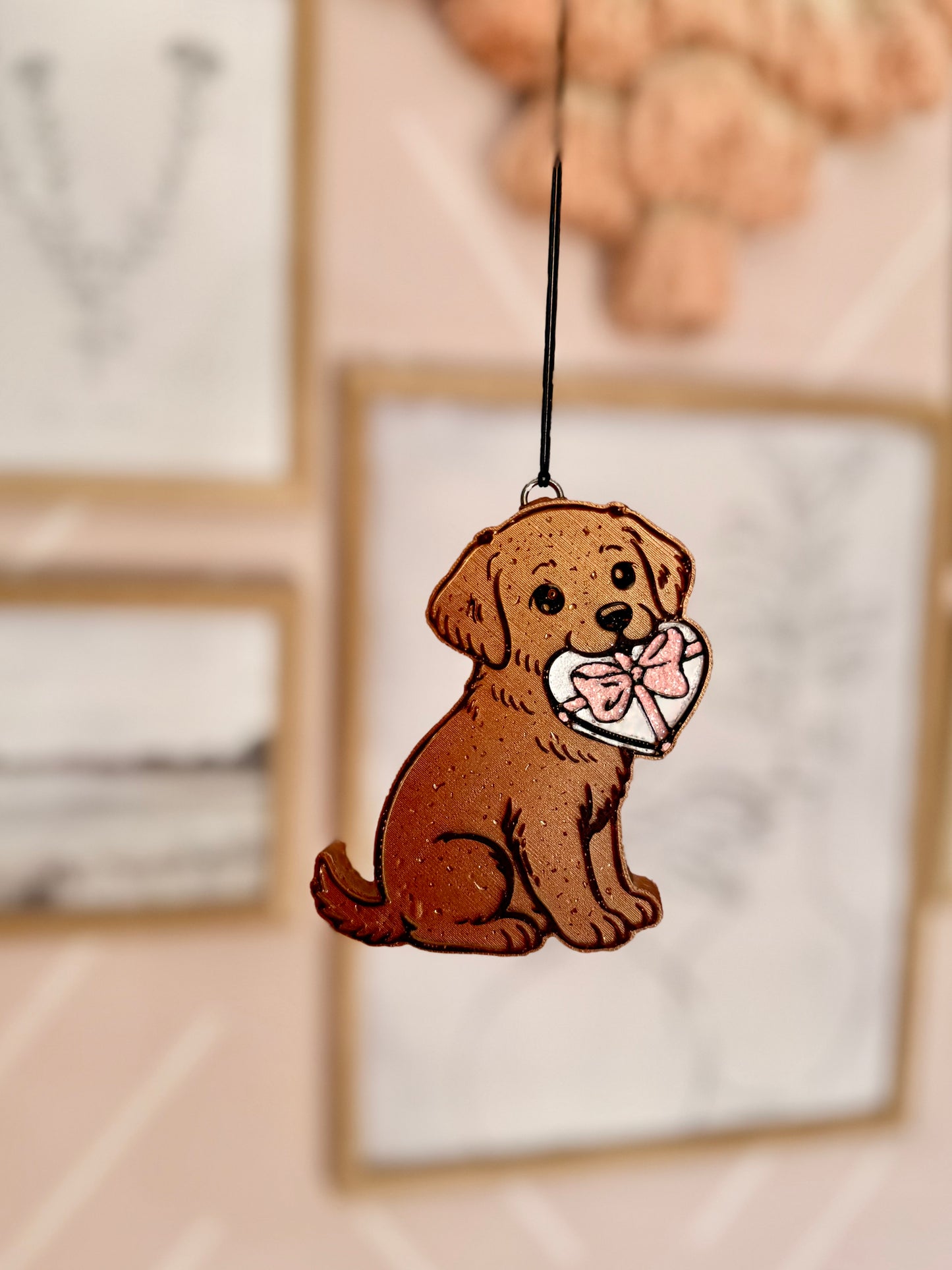 Valentine Puppy Freshie MOLD