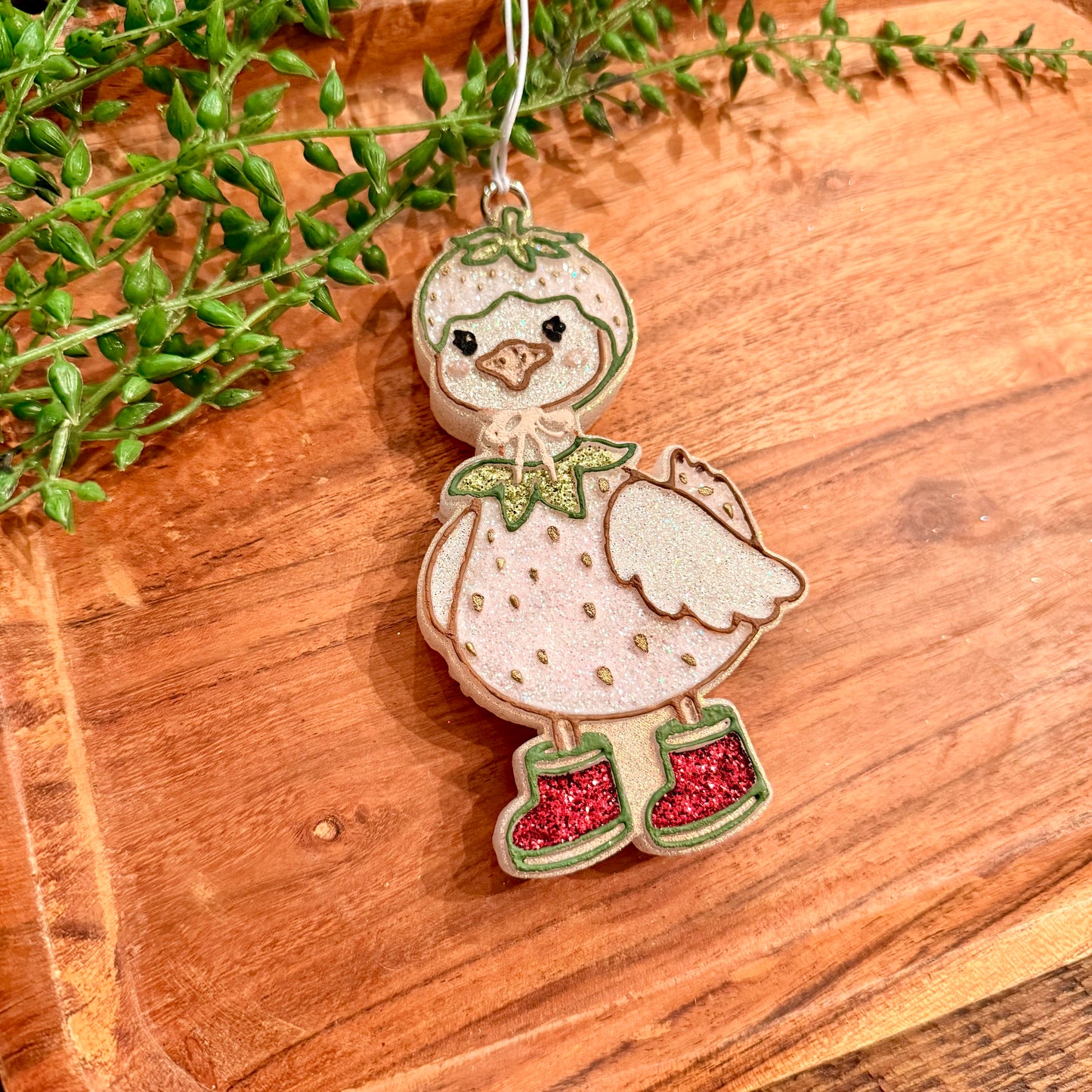 Strawberry Duck Freshie MOLD