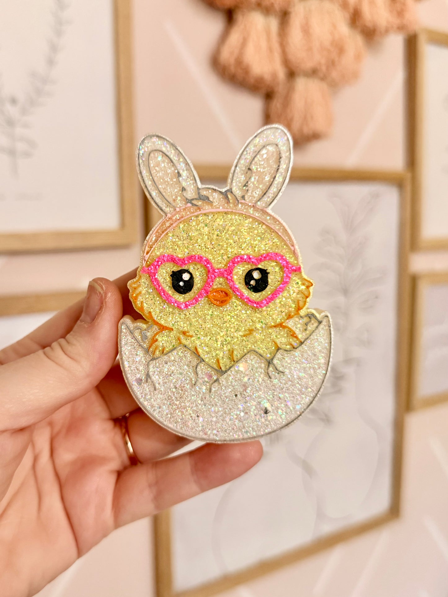 Cute Chick in Egg Freshie MOLD