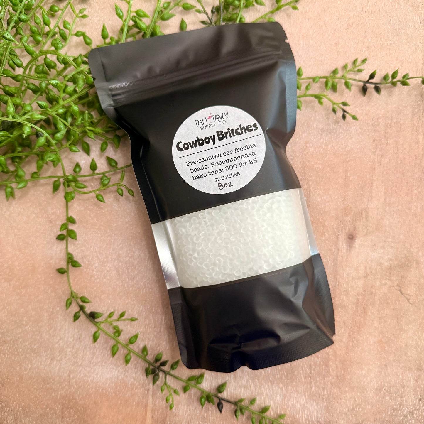 Cowboy Britches- Pre-Scented Freshie Beads