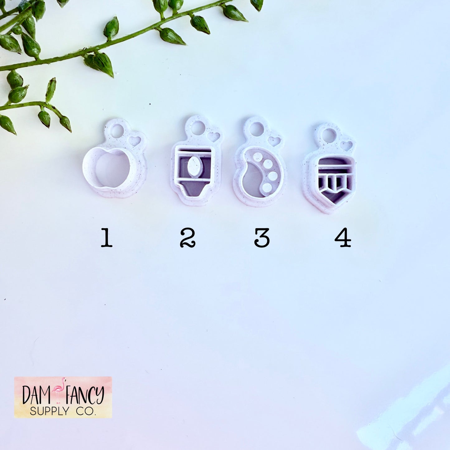 Chubby School Supplies Clay Earring Cutters