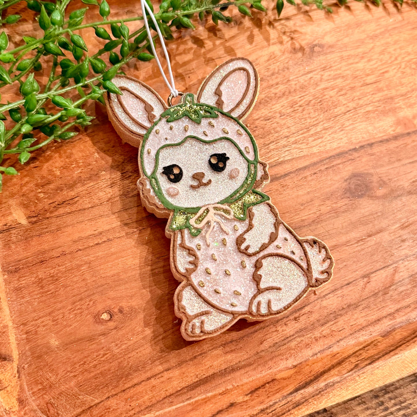 Strawberry Bunny Freshie MOLD