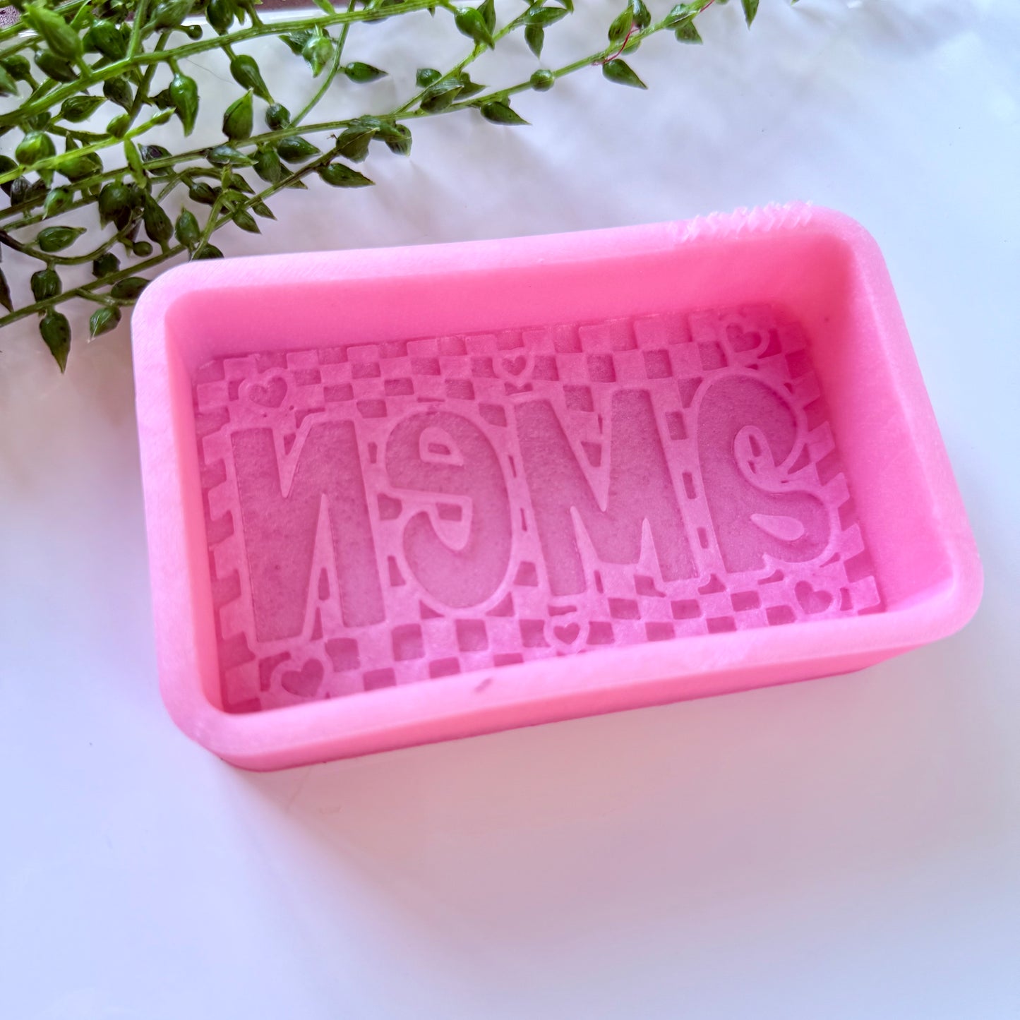 Checkered Amen Freshie Mold
