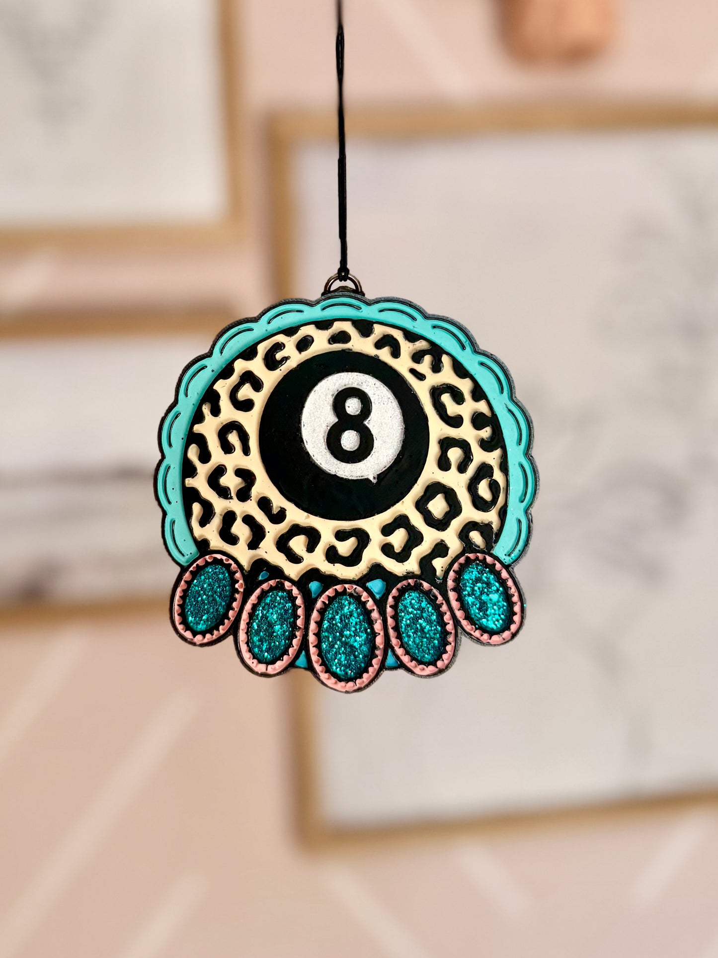 Turquoise 8 Ball Freshie MOLD