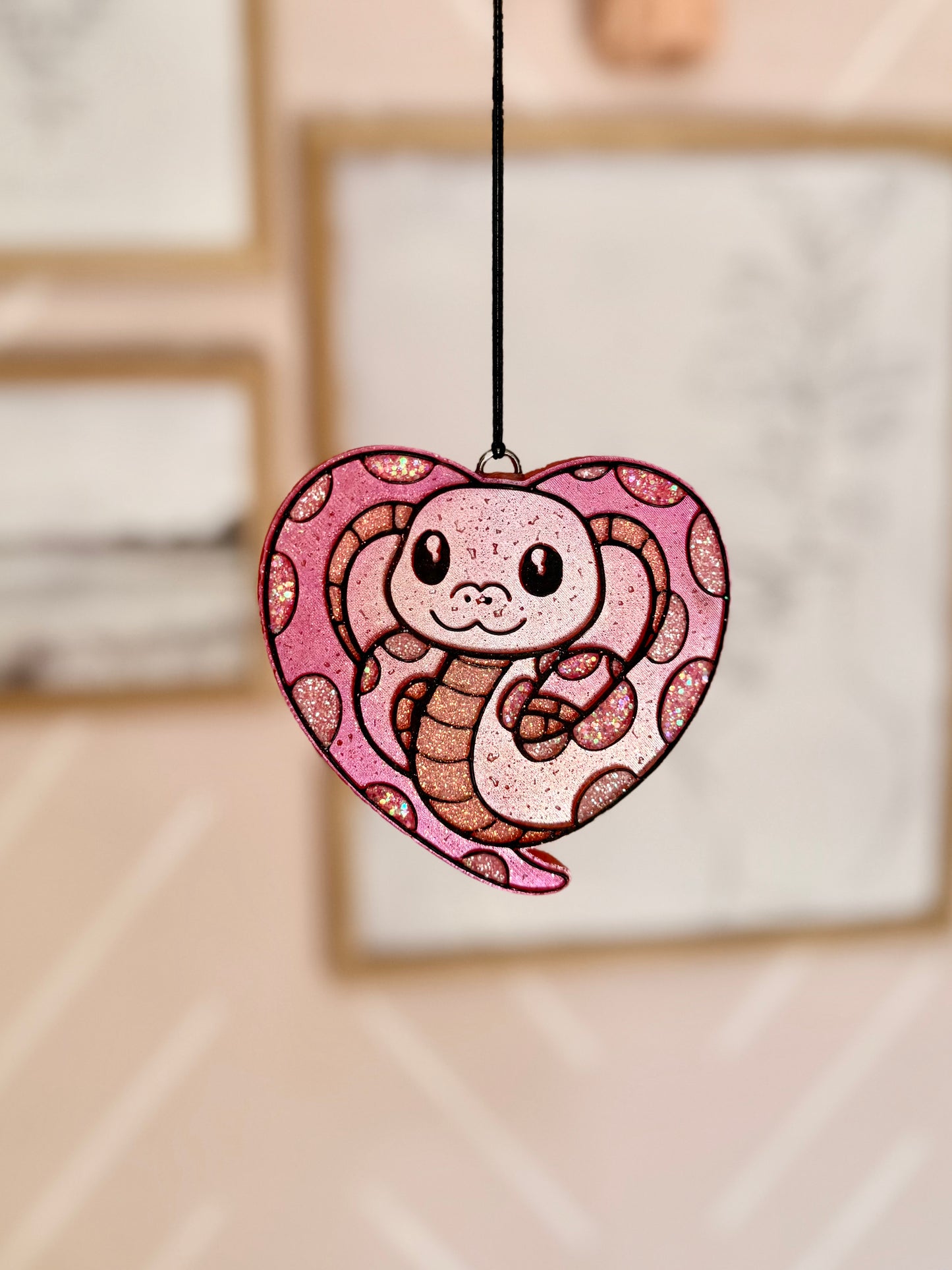 Heart Snake Freshie MOLD