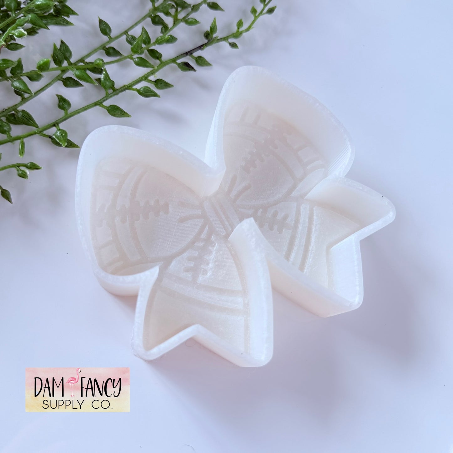 Football Bow Freshie Mold