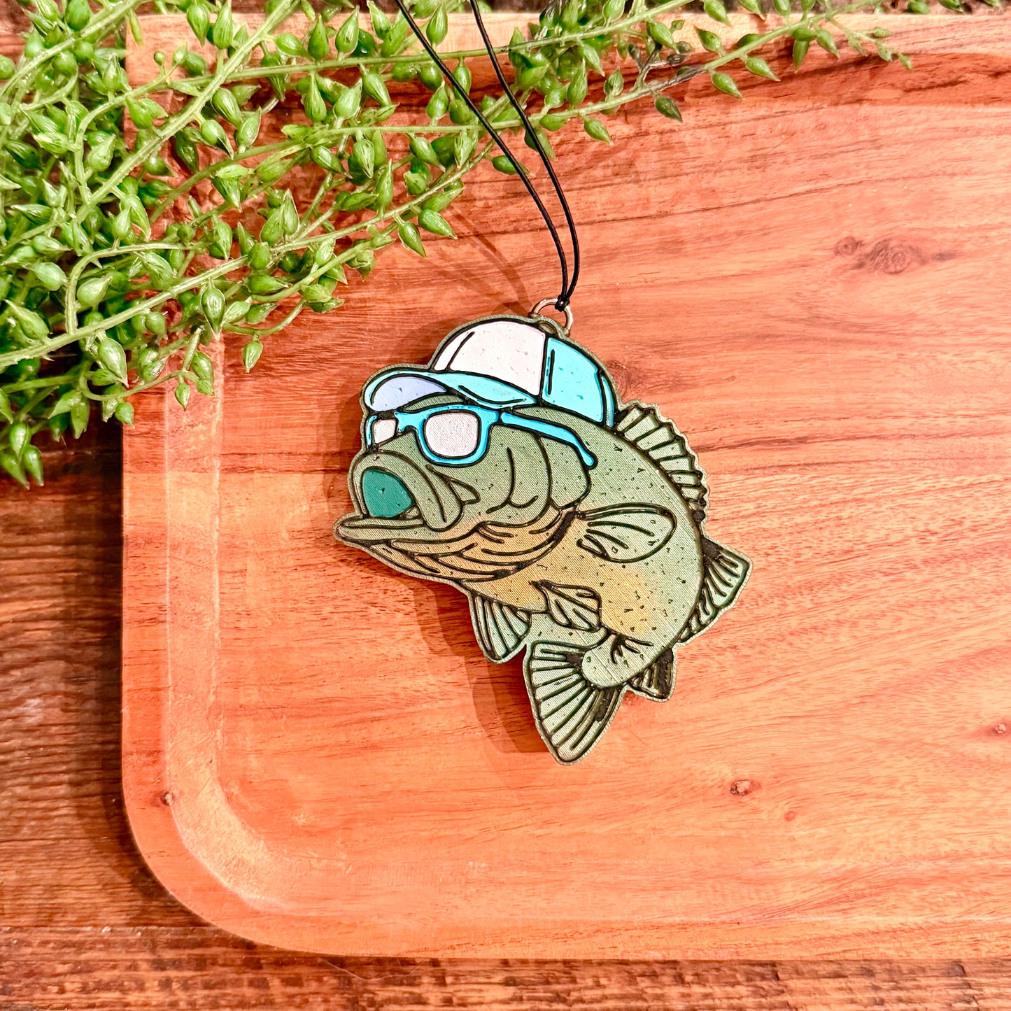 Fish with trucker hat 2 Freshie MOLD