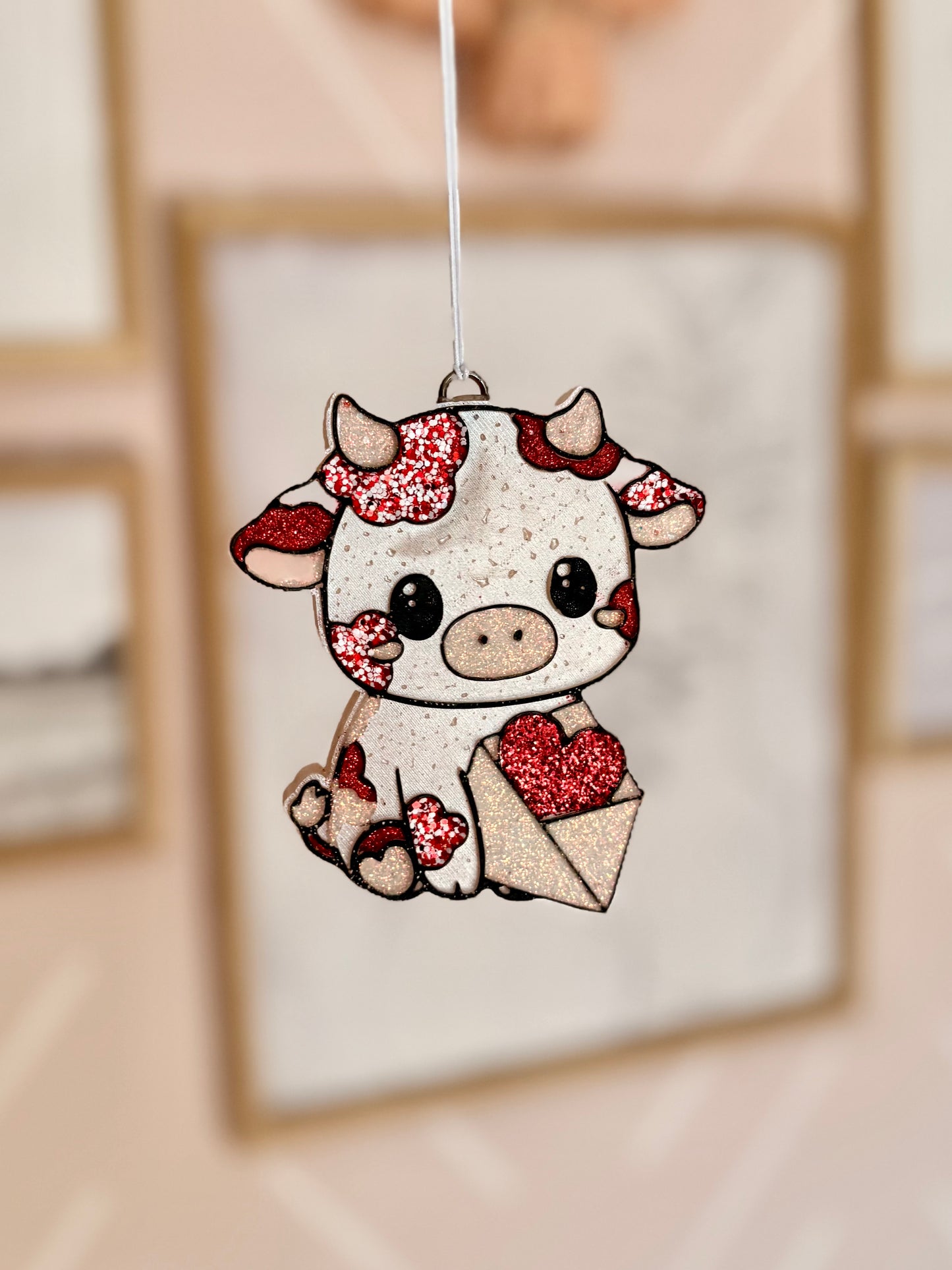 Valentine Cow Freshie MOLD