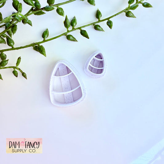 Candy Corn Clay Earring Cutters