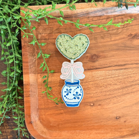 Heart Topiary Freshie MOLD