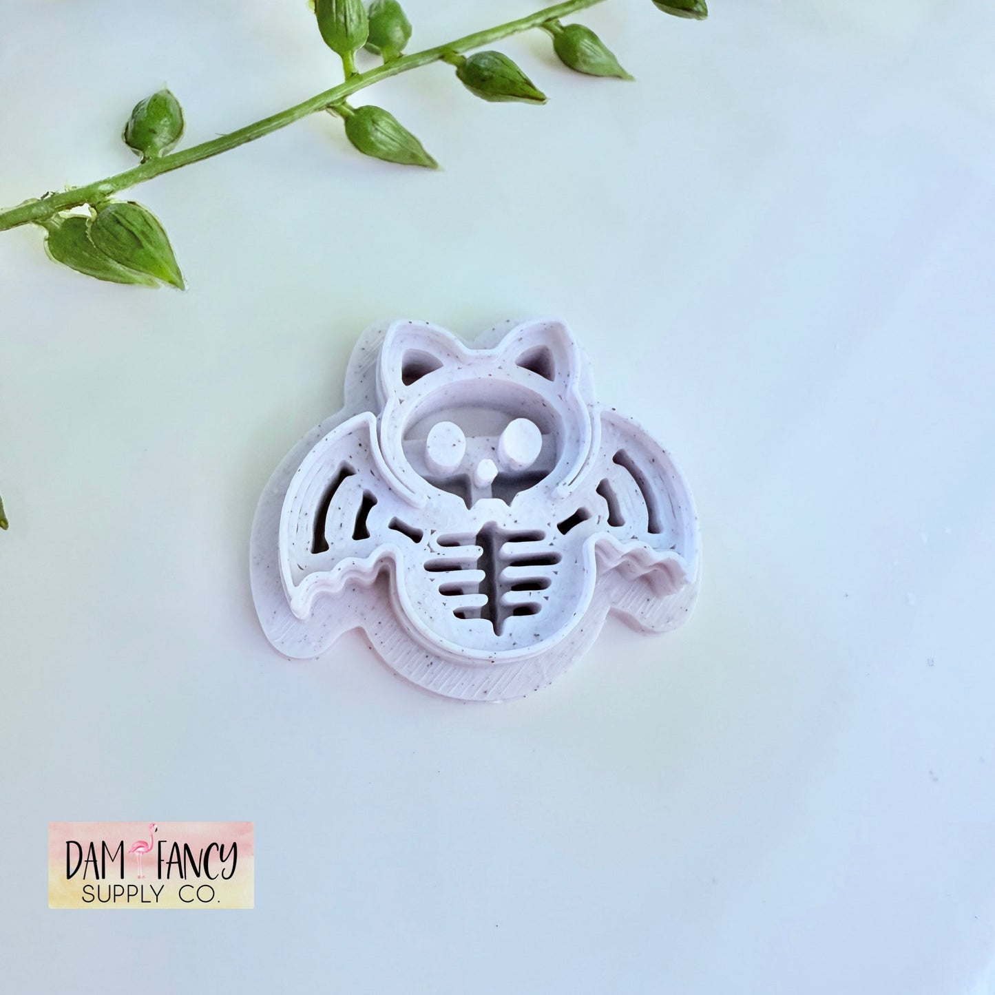 Skeleton Bat Clay Earring Cutters