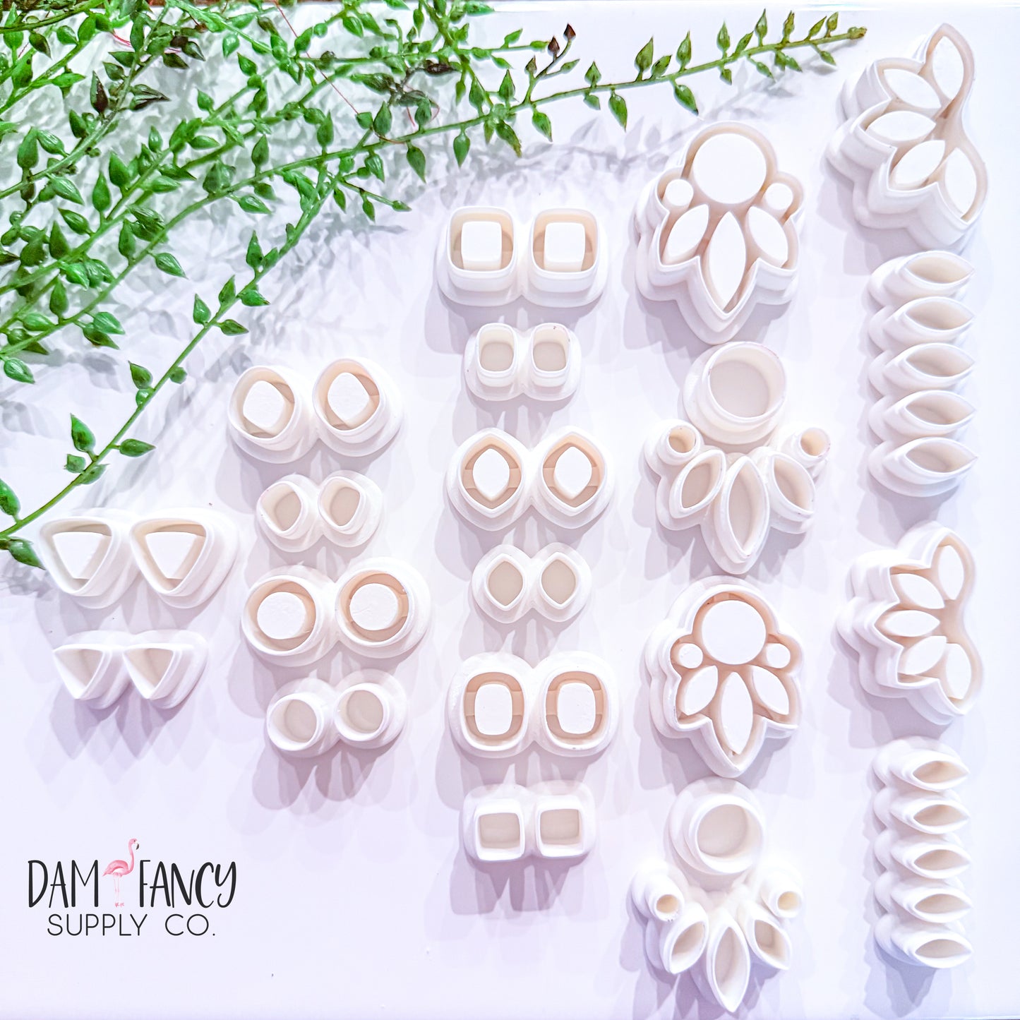 Full Bezel Earring set