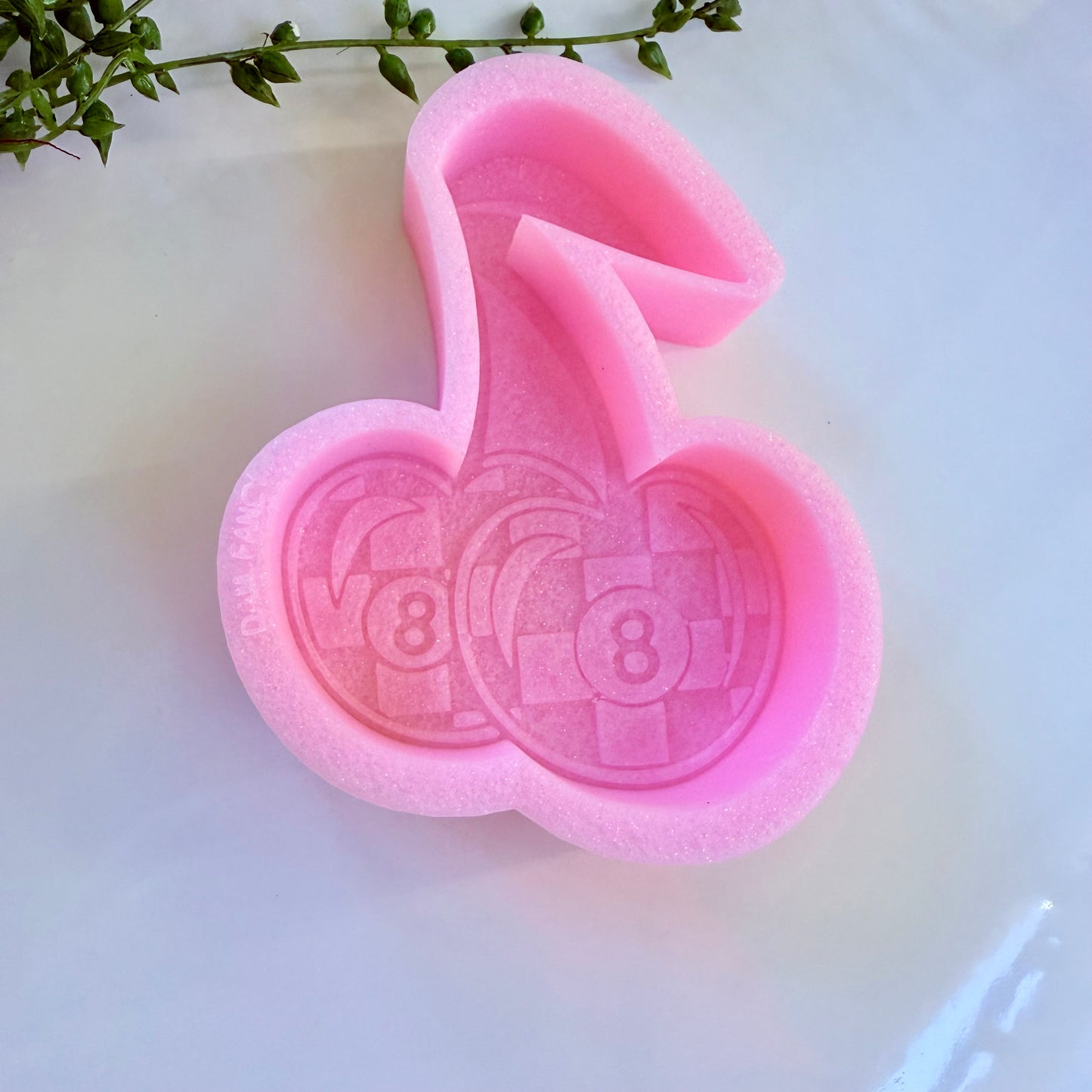 Cherry 8 ball Freshie Mold