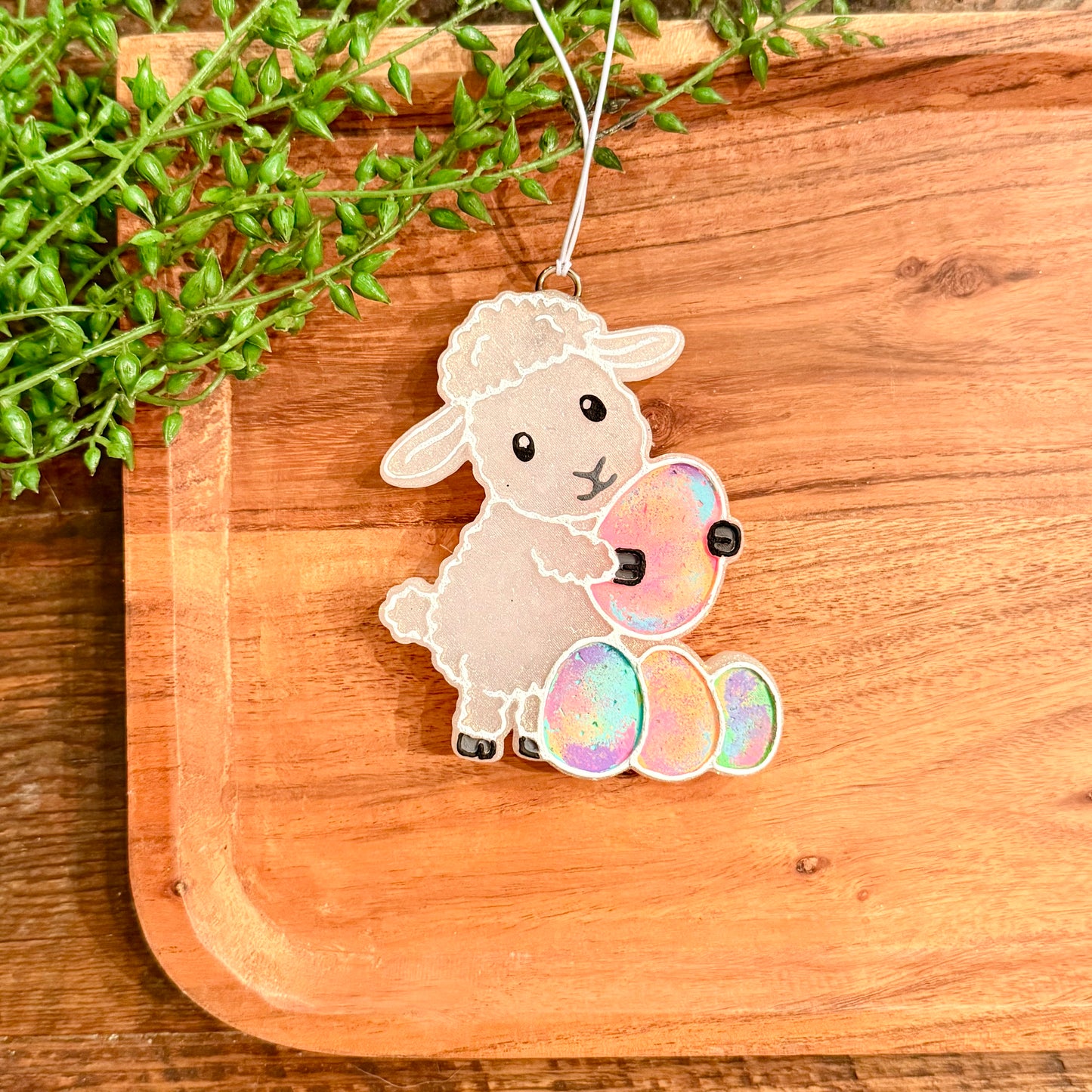 Lamb with Easter Eggs Freshie MOLD