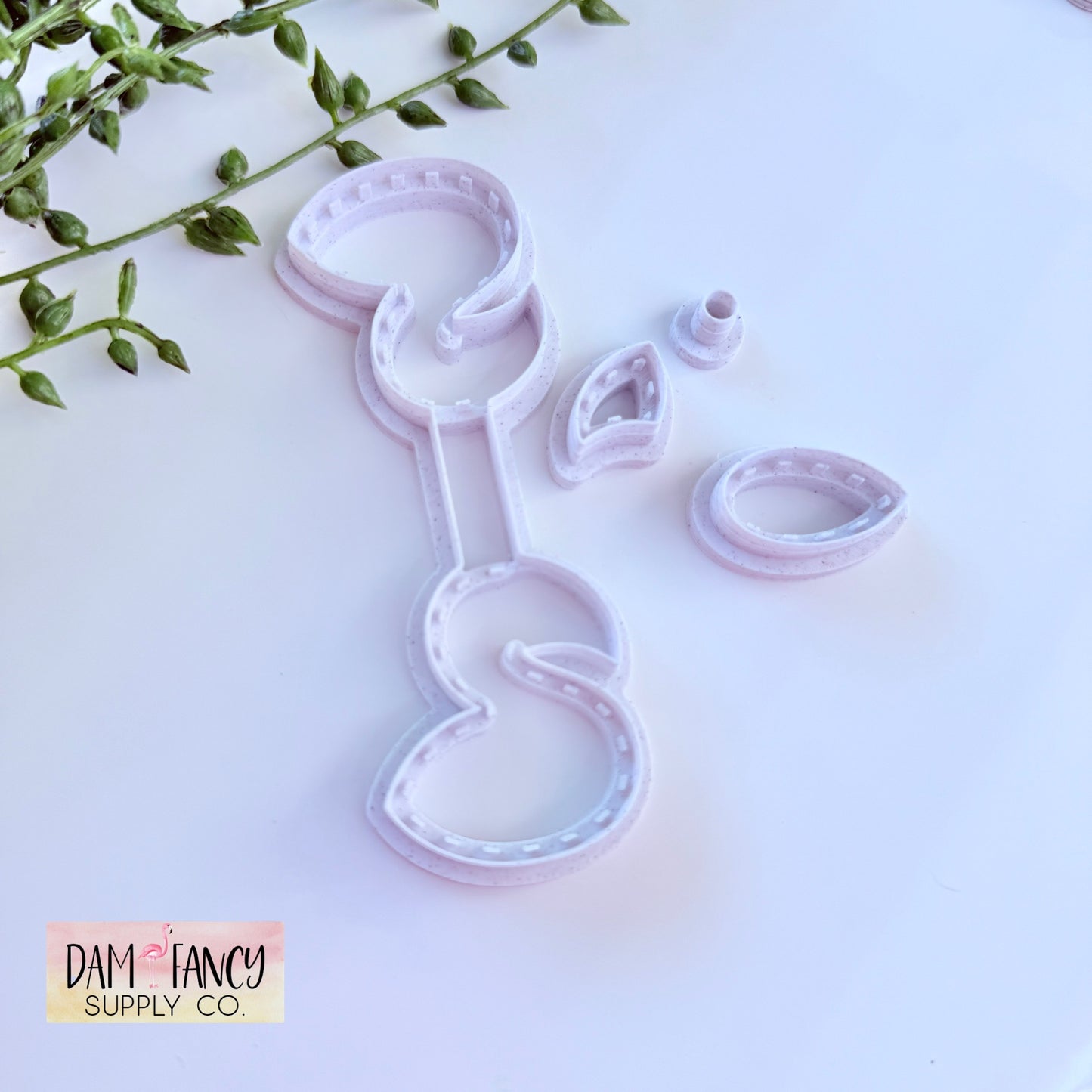 Flamingo Clay Keychain Cutter