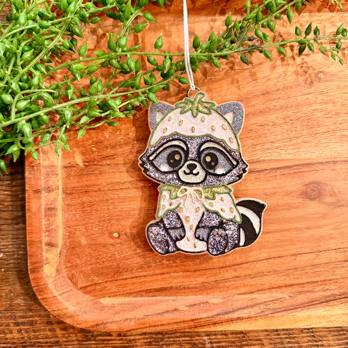 Fall Racoon Freshie Strawberry Raccoon Freshie MOLD – DAM Fancy Supply Co