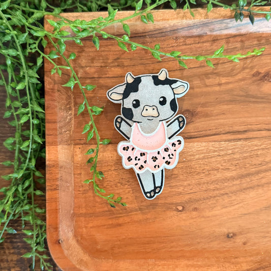 Cow Ballerina NO Bow Freshie MOLD