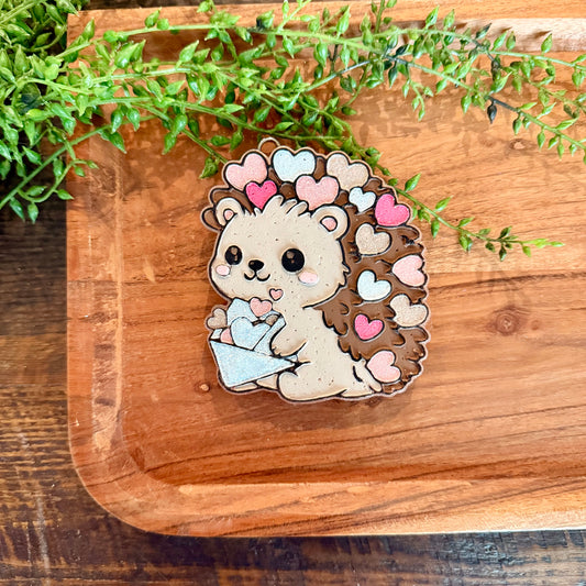 Valentine Hedgehog Freshie MOLD