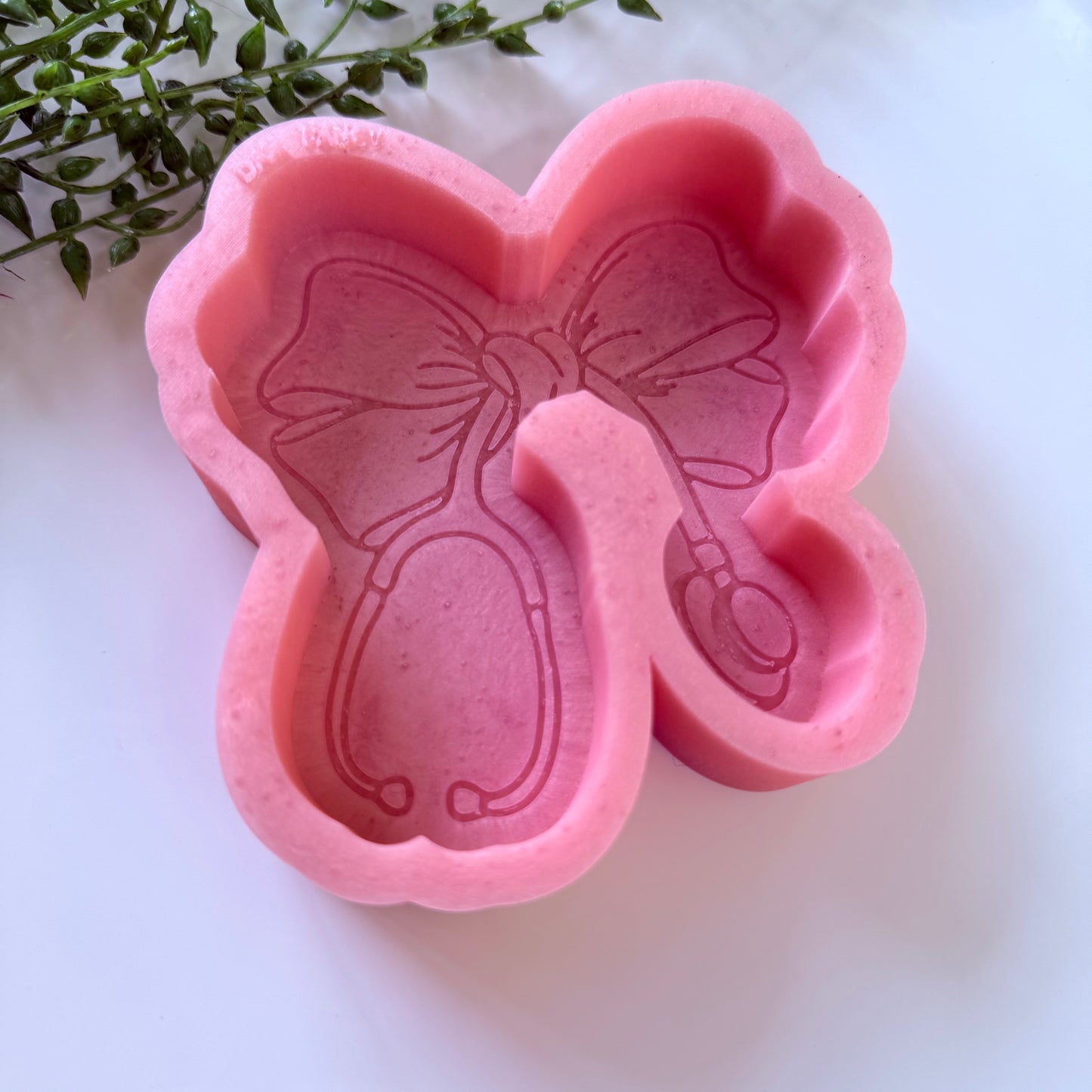 Stethoscope with bow freshie Mold