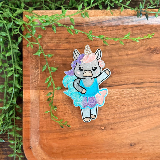 Unicorn Ballerina NO Bow Freshie MOLD