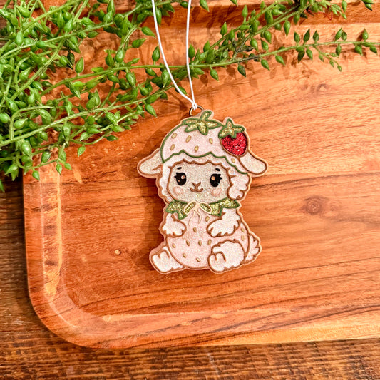Strawberry Lamb Freshie MOLD