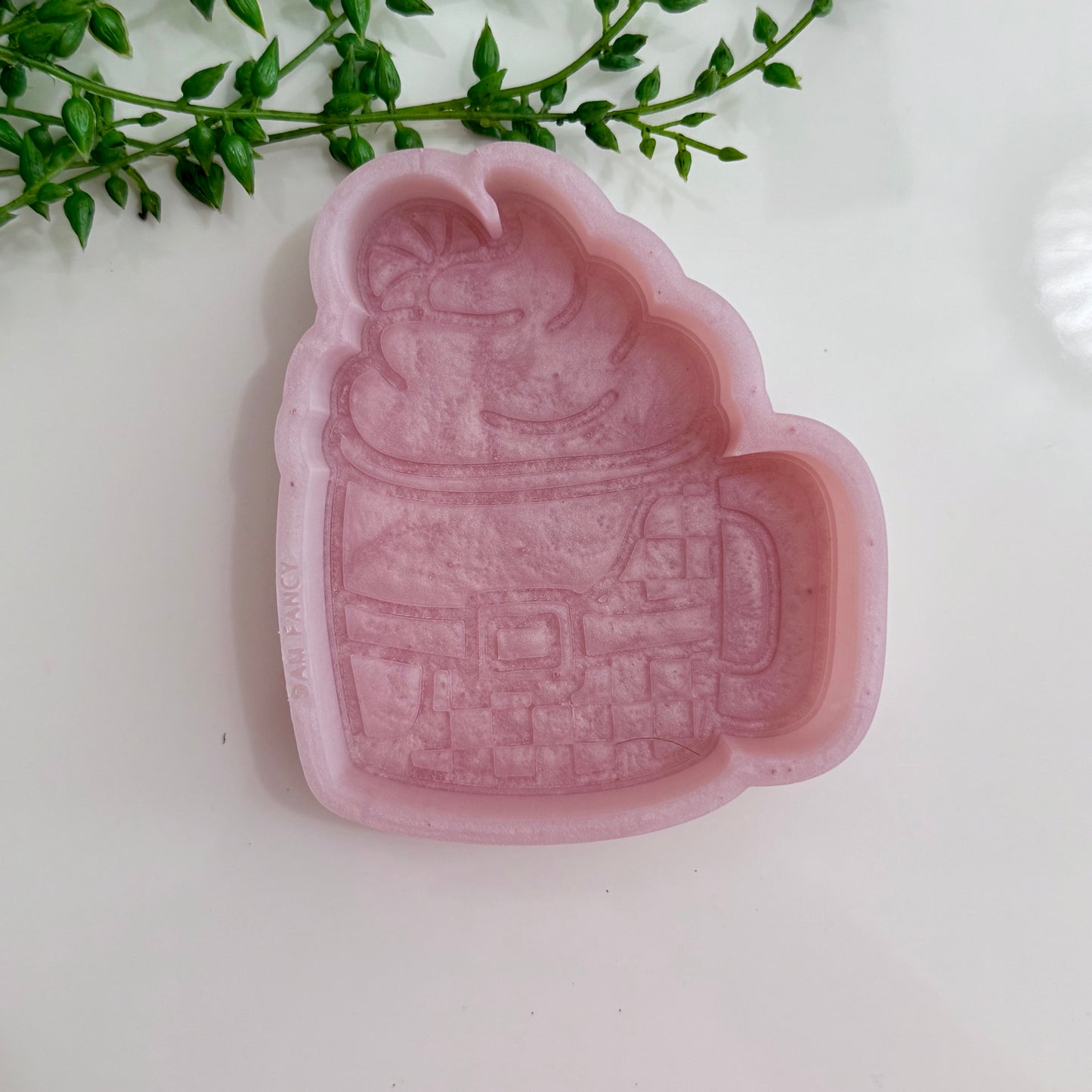 Disco Santa Mug Freshie Mold