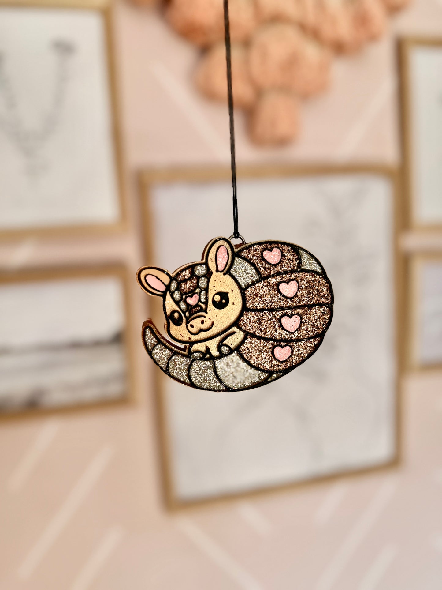 Valentine Armadillo Freshie MOLD