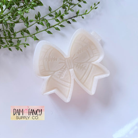 Football Bow Freshie Mold