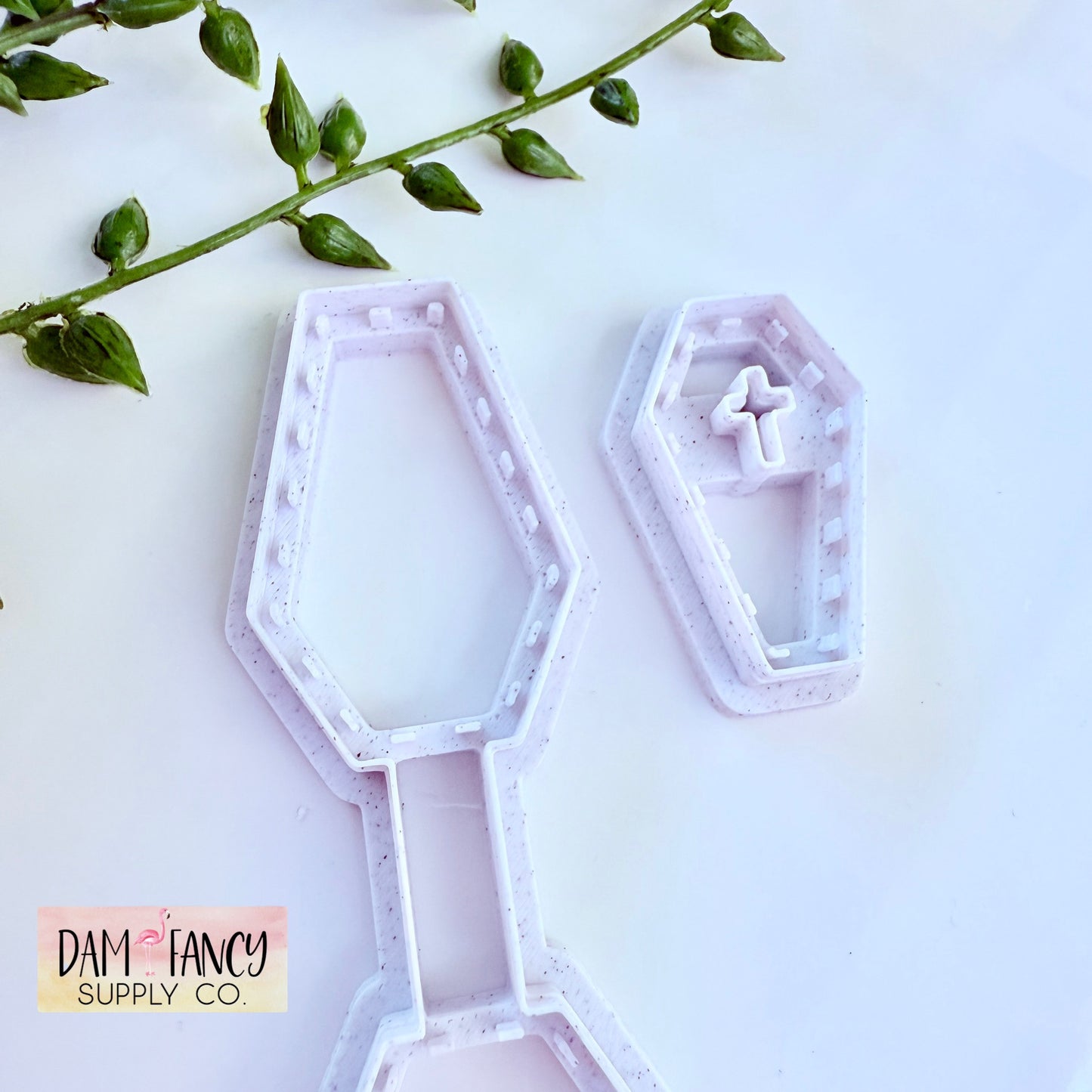 Coffin Clay Keychain Cutter