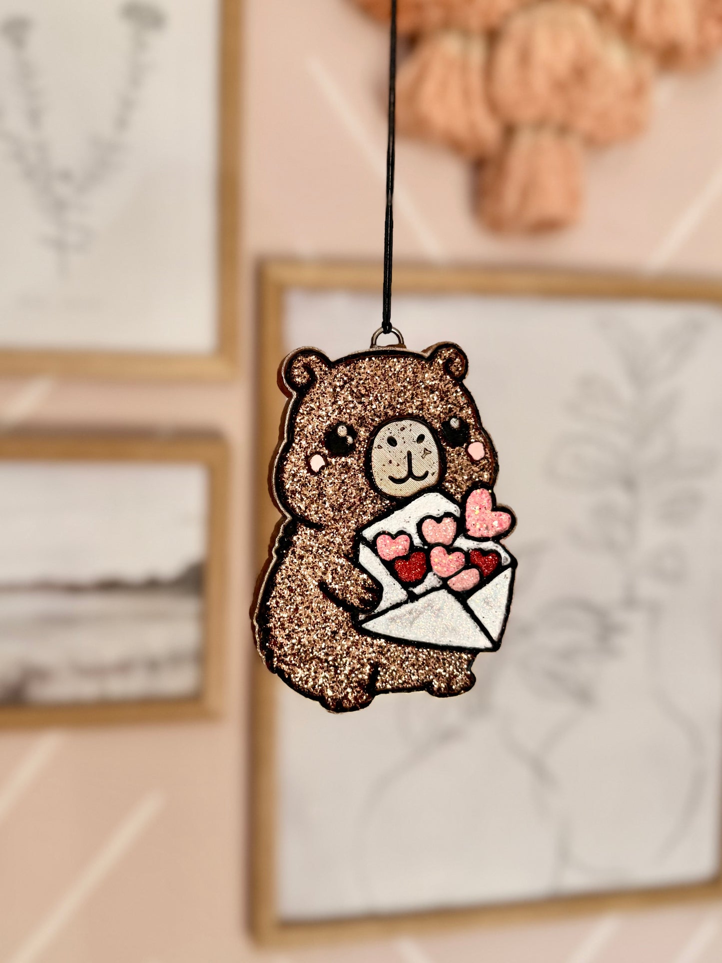 Valentine Mail Capybara Freshie MOLD