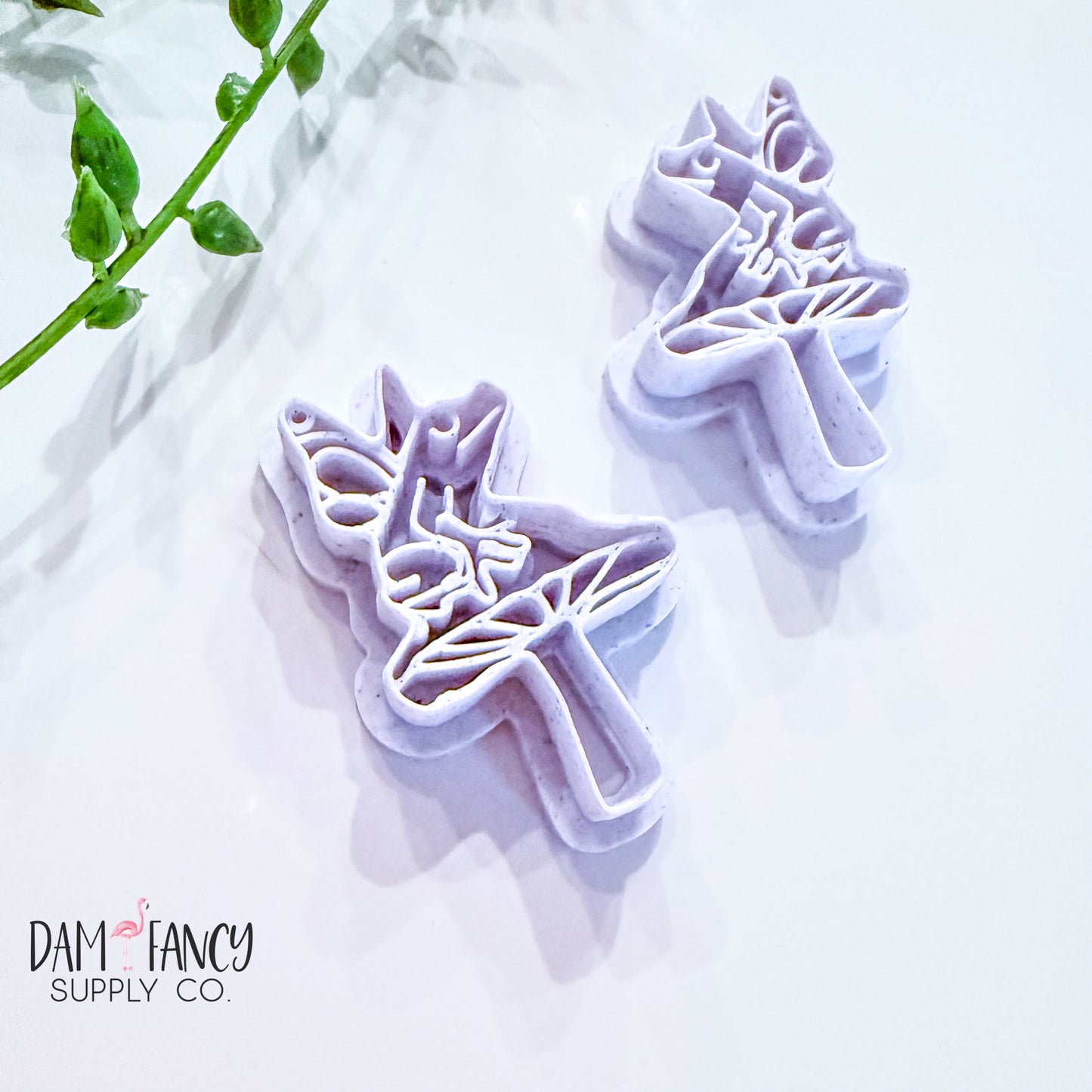 Fairy Frogs Clay Earring Cutters