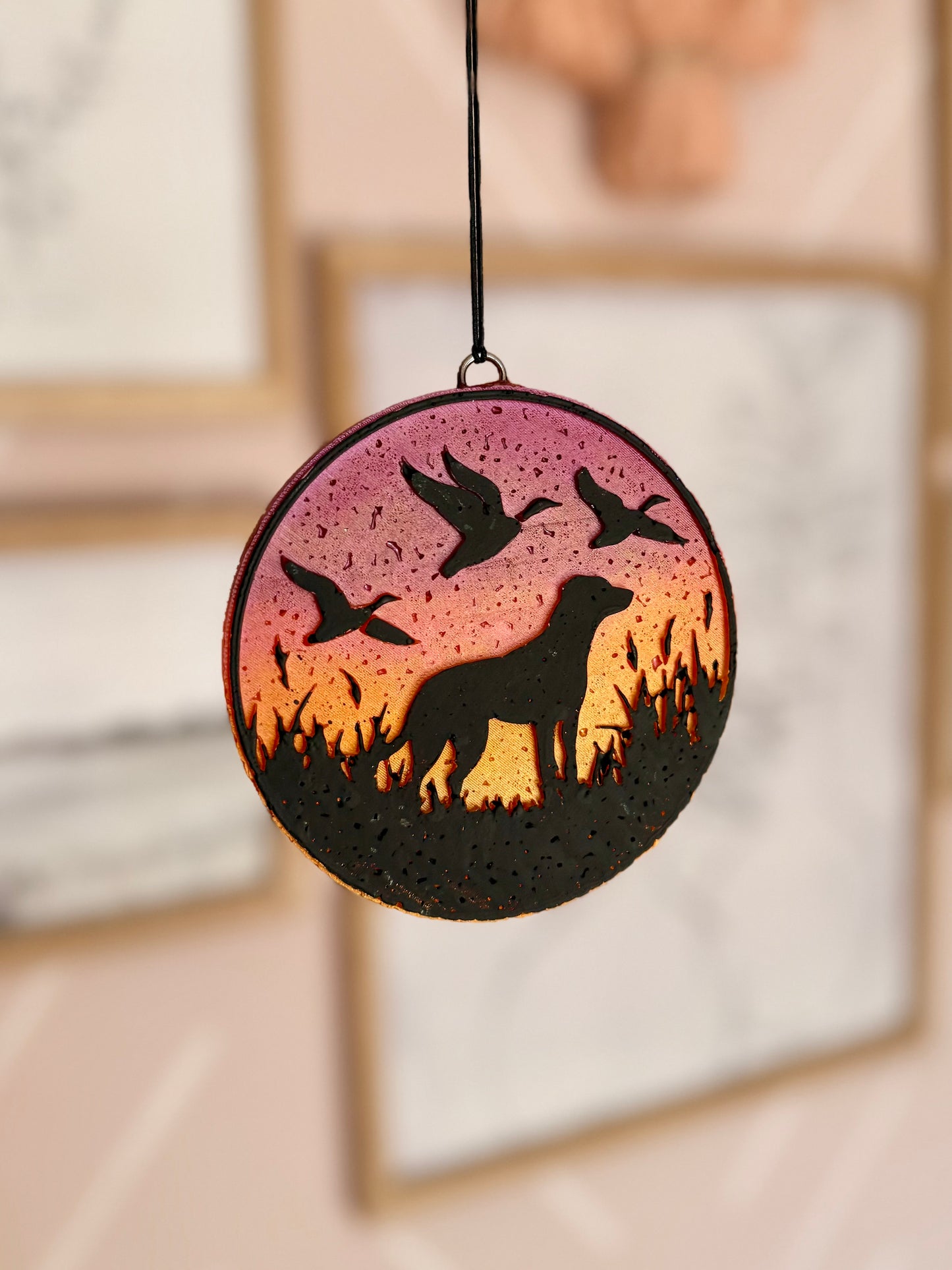 Hunting Silhouette Freshie MOLD