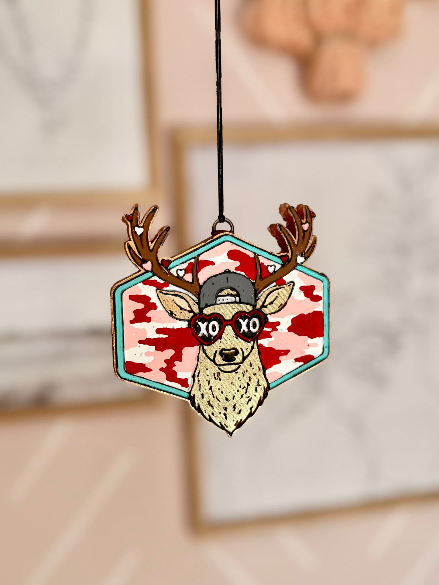 Valentine Deer Freshie MOLD