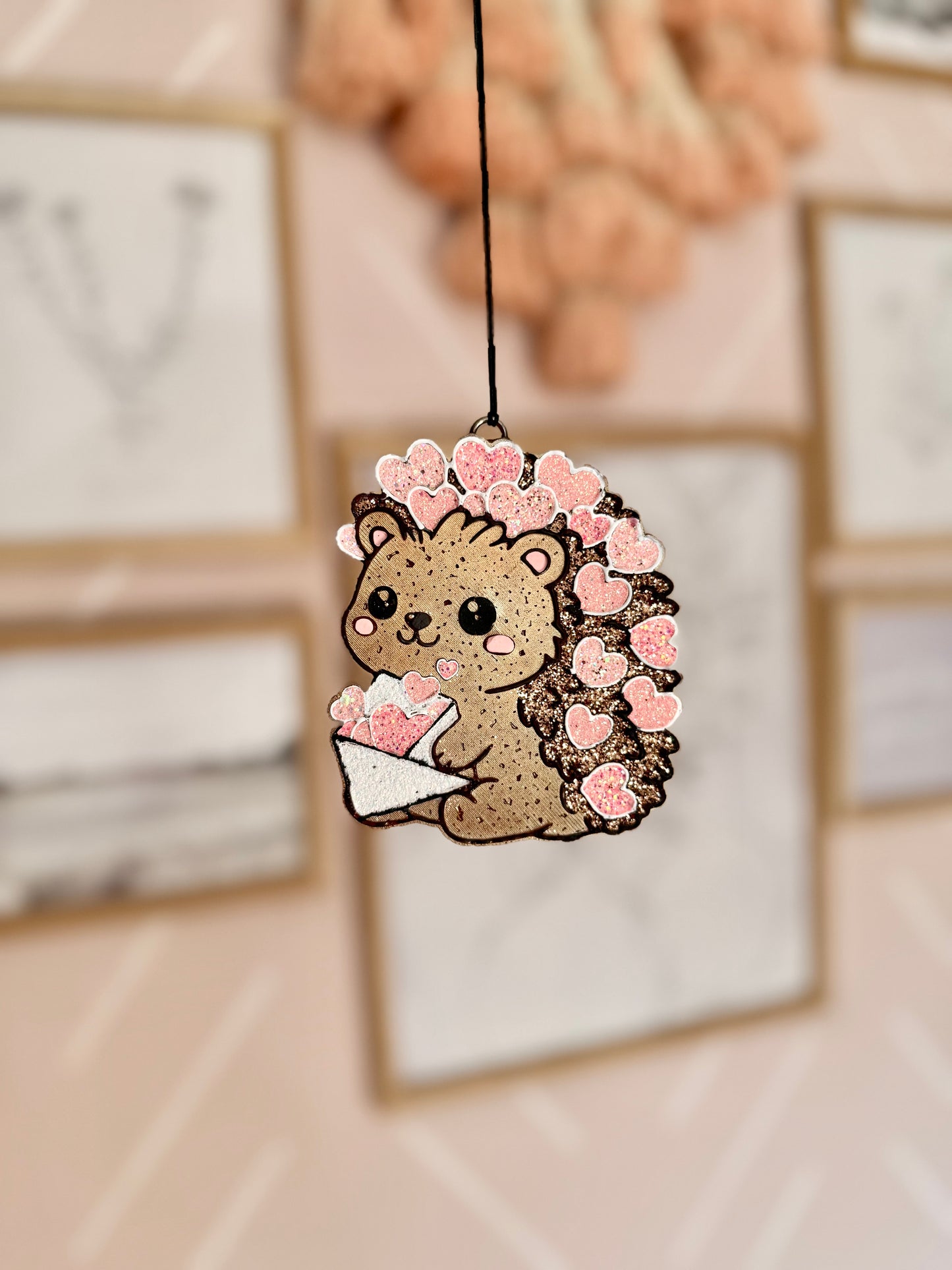 Valentine Hedgehog Freshie MOLD