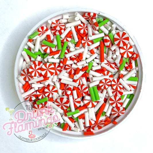 Peppermint Bark- Sprinkles